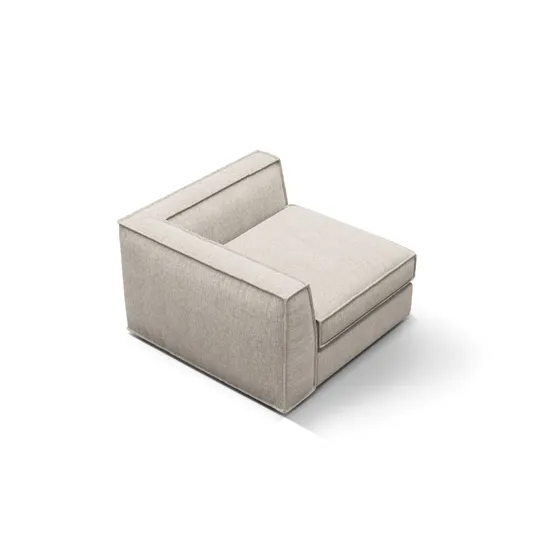 Corner Modul, "Pola", 1 Seat, 103x103x88, Sand