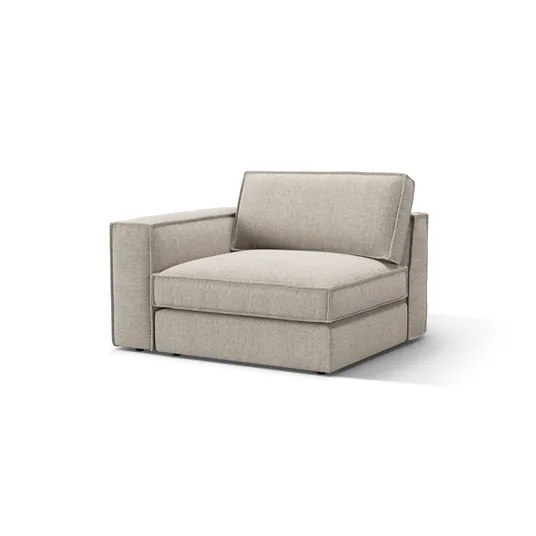 Modul Left, "Pola", 1 Seat, 118x103x88, Sand