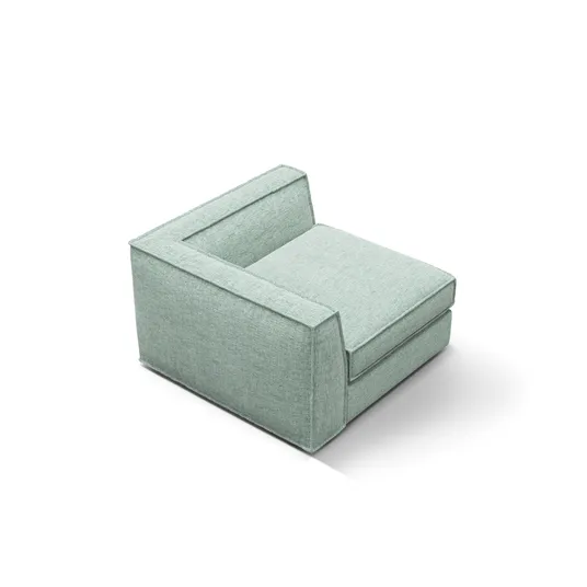 Corner Modul, "Pola", 1 Seat, 103x103x88, Mint