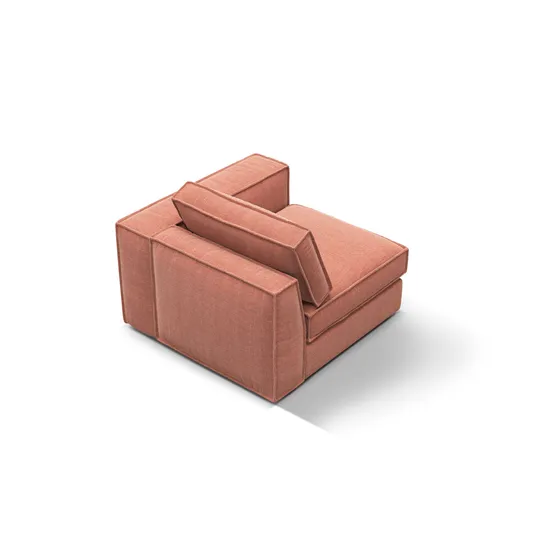 Modul Right, "Pola", 1 Seat, 103x103x88, Red