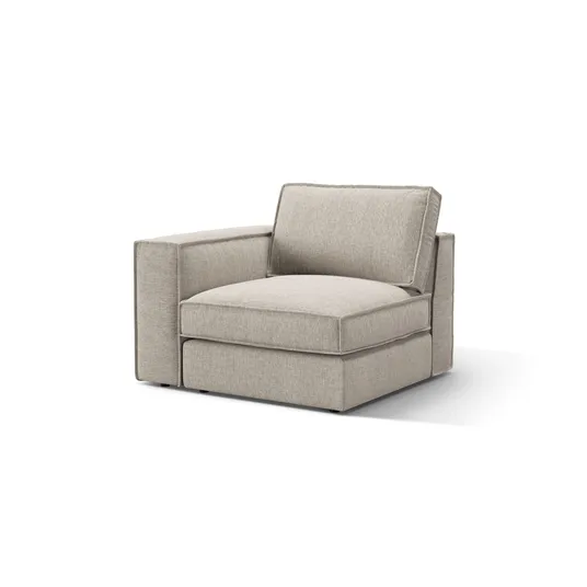 Modul Left, "Pola", 1 Seat, 103x103x88, Sand