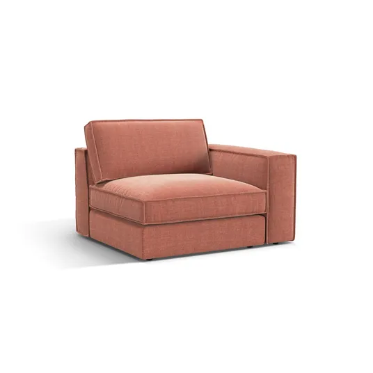 Modul Right, "Pola", 1 Seat, 118x103x88, Red