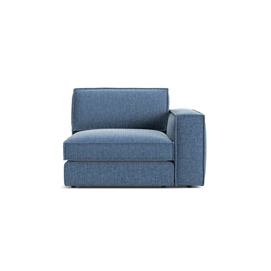 Modul Right, "Pola", 1 Seat, 118x103x88, Dark Blue