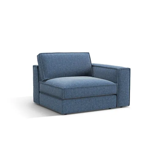 Modul Right, "Pola", 1 Seat, 118x103x88, Dark Blue
