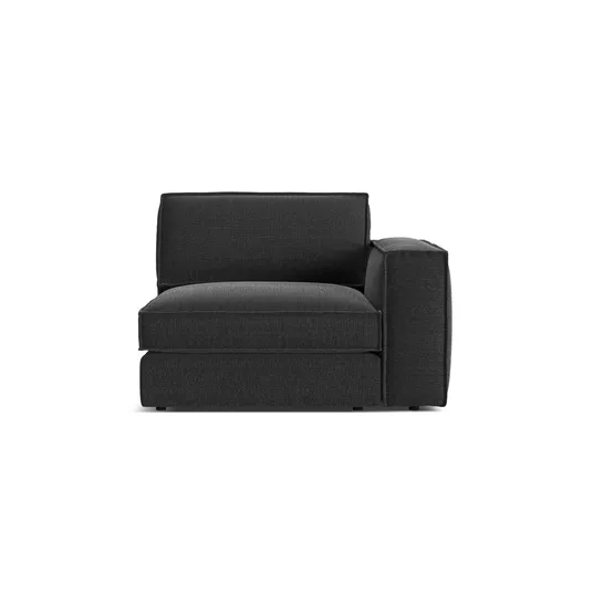 Modul Right, "Pola", 1 Seat, 118x103x88, Black
