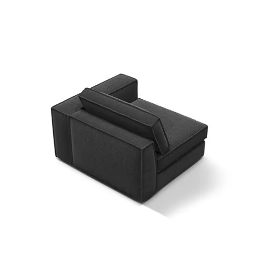 Modul Right, "Pola", 1 Seat, 118x103x88, Black