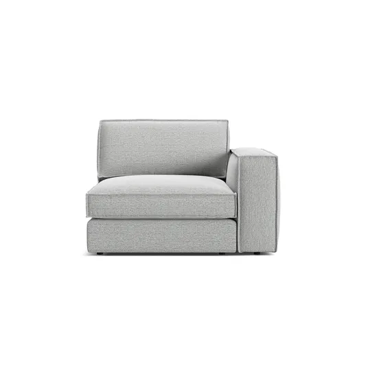 Modul Right, "Pola", 1 Seat, 118x103x88, Light Grey