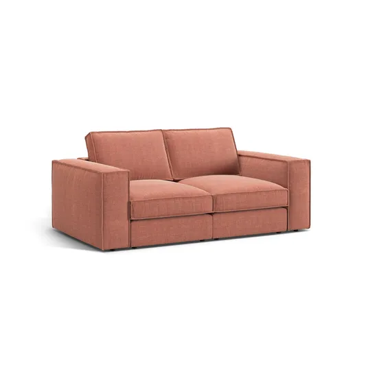 Modular Sofa, "Pola", 2 Seats, 206x103x88, Red