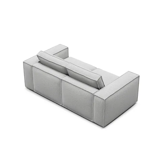 Modular Sofa, "Pola", 2 Seats, 206x103x88, Light Grey