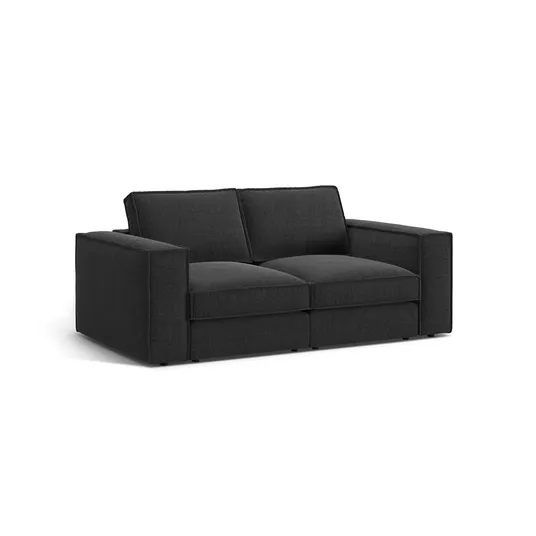 Modular Sofa, "Pola", 2 Seats, 206x103x88, Black