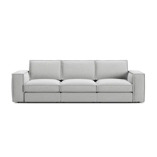 Modular Sofa, "Pola", 4 Seats, 284x103x88, Light Grey