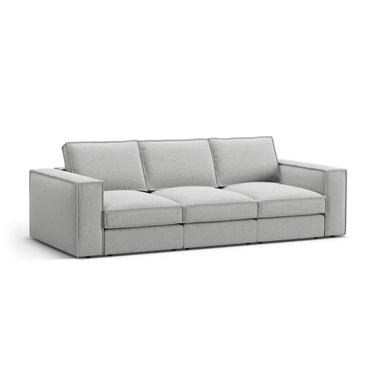Modular Sofa, "Pola", 4 Seats, 284x103x88, Light Grey