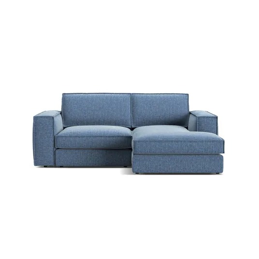 Modular Right Corner Sofa, "Pola", 2 Seats, 226x158x88, Dark Blue