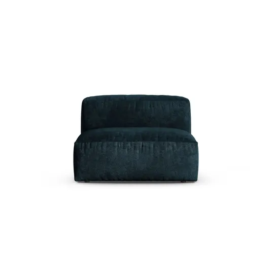 Velvet Modul Armless, "Martina", 1 Seat, 120x90x75, Deep Petrol