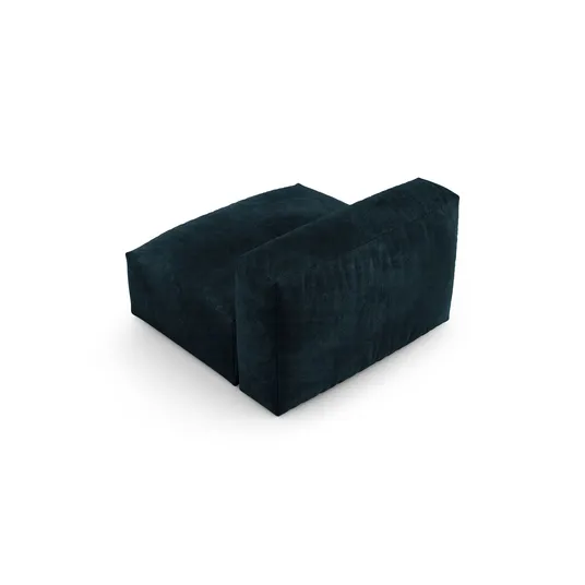 Velvet Modul Armless, "Martina", 1 Seat, 120x90x75, Deep Petrol