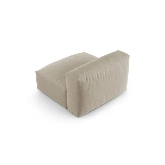 Modul Armless, "Martina", 1 Seat, 120x90x75, Light Beige