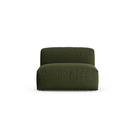 Modul Armless, "Martina", 1 Seat, 120x90x75, Green