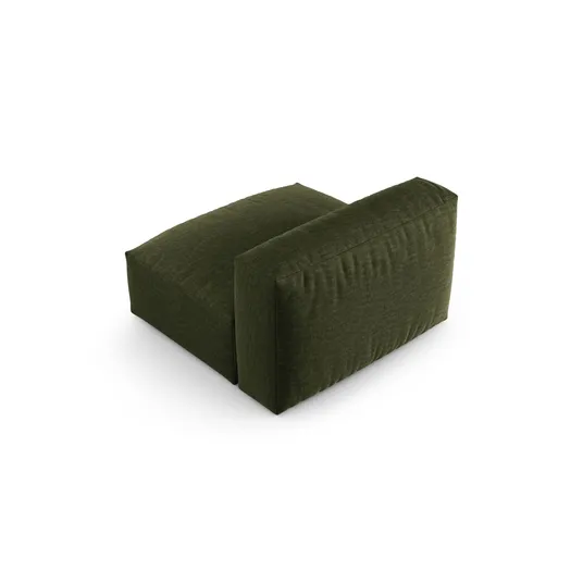 Modul Armless, "Martina", 1 Seat, 120x90x75, Green