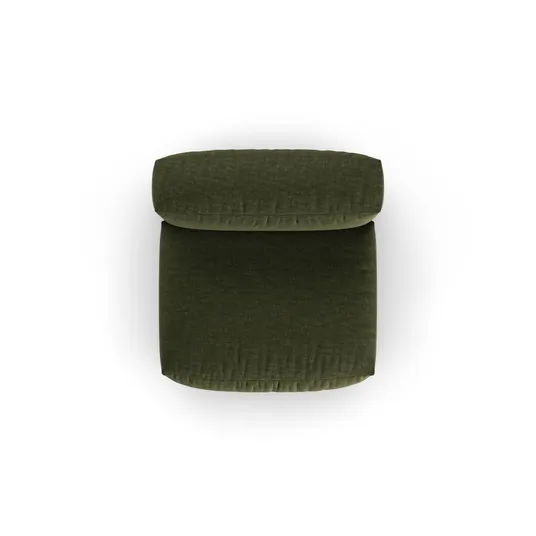 Modul Armless, "Martina", 1 Seat, 120x90x75, Green