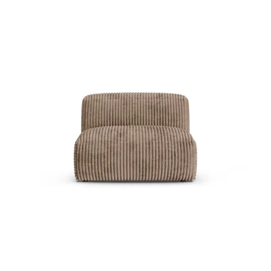 Modul Armless, "Martina", 1 Seat, 120x90x75, Acorn