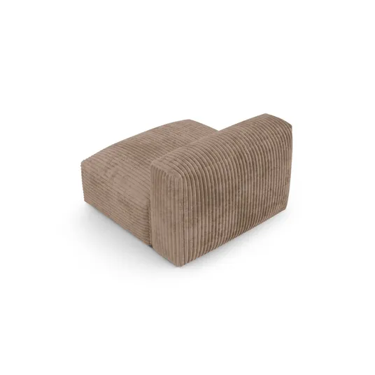 Modul Armless, "Martina", 1 Seat, 120x90x75, Acorn