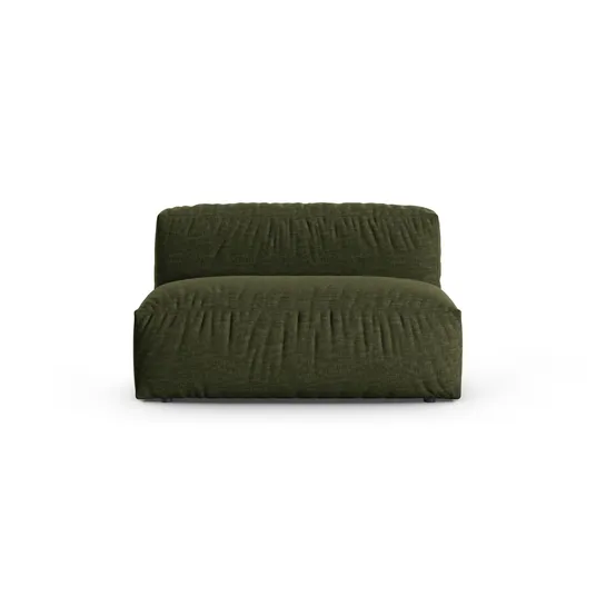 Modul Armless, "Martina", 1 Seat, 132x120x75, Green