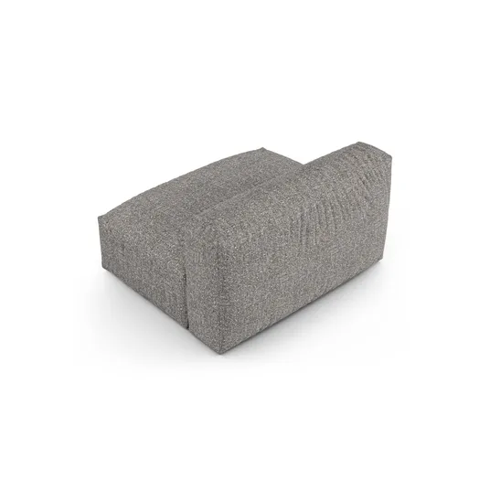 Boucle Modul Armless, "Martina", 1 Seat, 132x120x75, Graphite