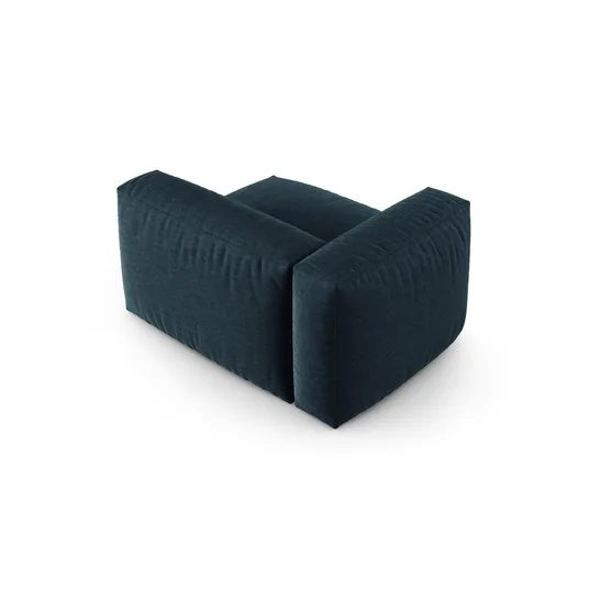 Modul Left, "Martina", 1 Seat, 120x120x75, Blue Jeans