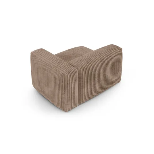Modul Right, "Martina", 1 Seat, 120x120x75, Acorn
