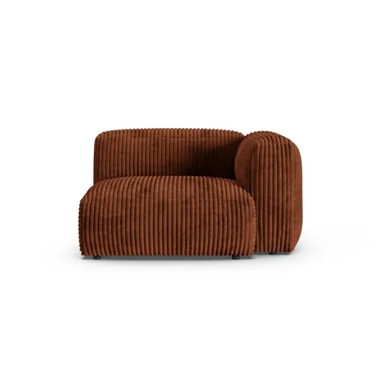 Modul Right, "Martina", 1 Seat, 120x120x75, Brick