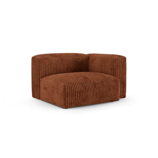 Modul Right, "Martina", 1 Seat, 120x120x75, Brick