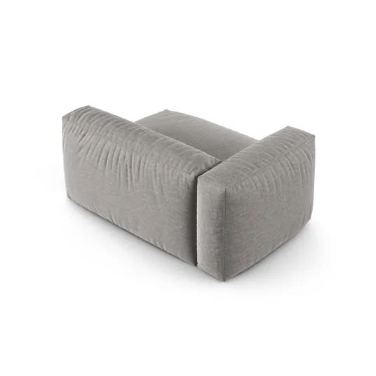 Modul Left, "Martina", 1 Seat, 160x120x75, Light Grey