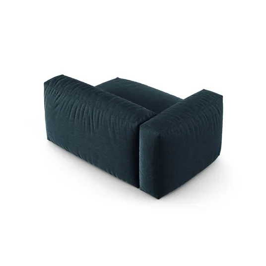 Modul Left, "Martina", 1 Seat, 160x120x75, Blue Jeans