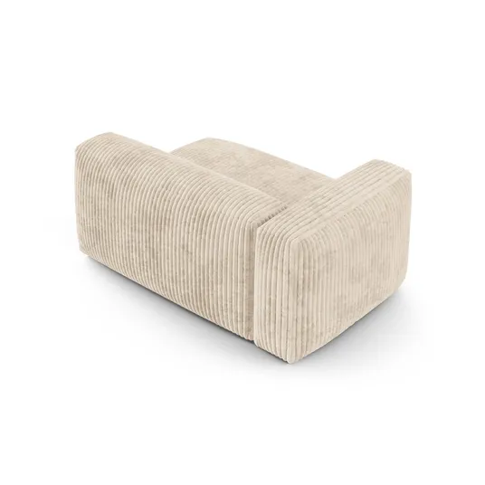 Modul Left, "Martina", 1 Seat, 160x120x75, Light Beige