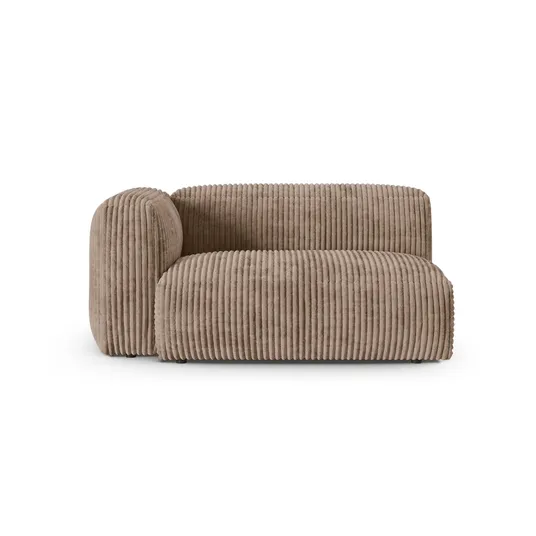 Modul Left, "Martina", 1 Seat, 160x120x75, Acorn