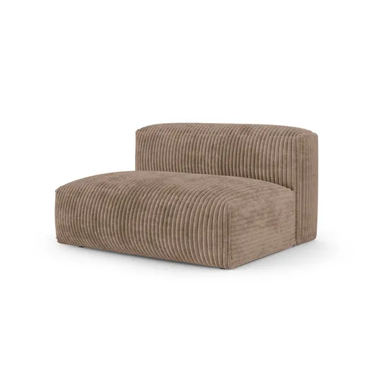Modul Left, "Martina", 1 Seat, 160x120x75, Acorn