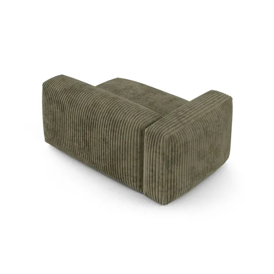 Modul Left, "Martina", 1 Seat, 160x120x75, Moss Green