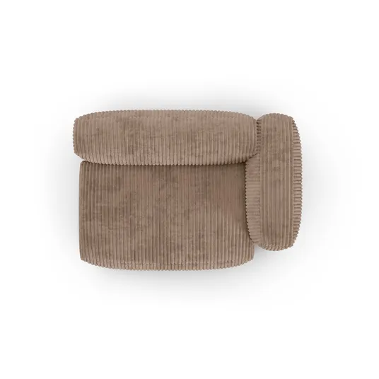 Modul Right, "Martina", 1 Seat, 160x120x75, Acorn