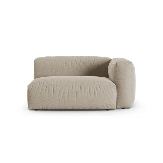 Modul Right, "Martina", 1 Seat, 160x120x75, Light Beige