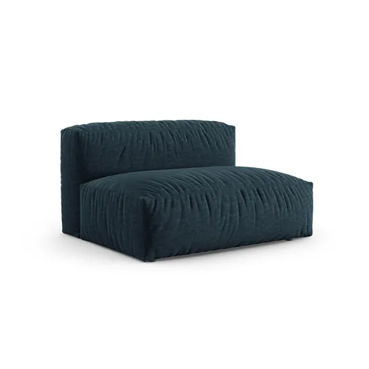 Modul Right, "Martina", 1 Seat, 160x120x75, Blue Jeans