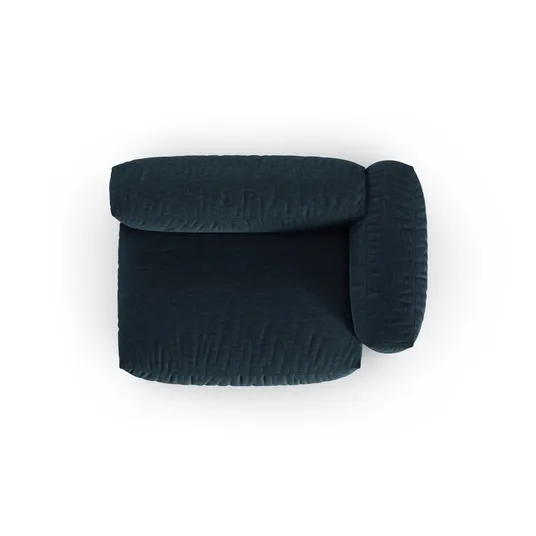 Modul Right, "Martina", 1 Seat, 160x120x75, Blue Jeans