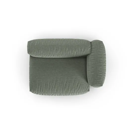 Modul Right, "Martina", 1 Seat, 160x120x75, Moss Green