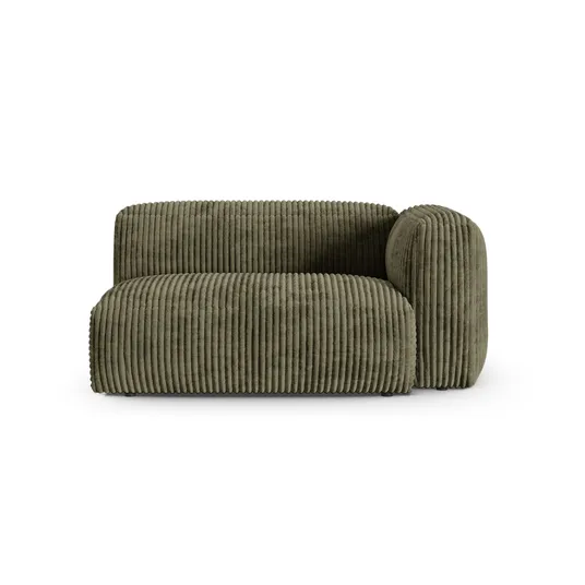 Modul Right, "Martina", 1 Seat, 160x120x75, Moss Green