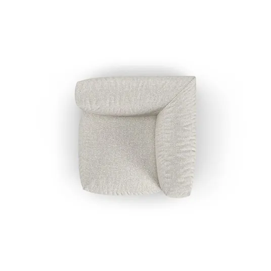 Modul Armless, "Martina", 1 Seat, 120x120x75, Grey Beige Melange