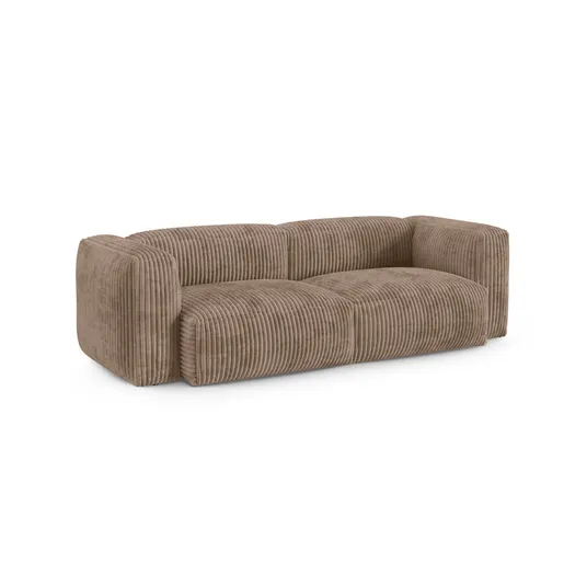Modular Sofa, "Martina", 3 Seats, 240x120x75, Acorn