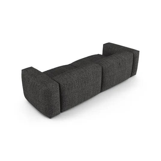 Boucle Modular Sofa, "Martina", 3 Seats, 240x120x75, Anthracite