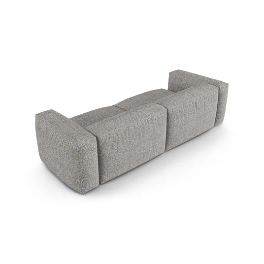 Boucle Modular Sofa, "Martina", 3 Seats, 240x120x75, Graphite