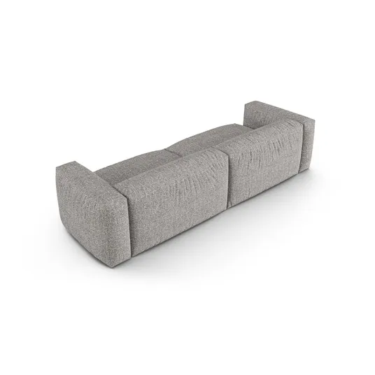 Boucle Modular Sofa, "Martina", 4 Seats, 320x120x75, Graphite