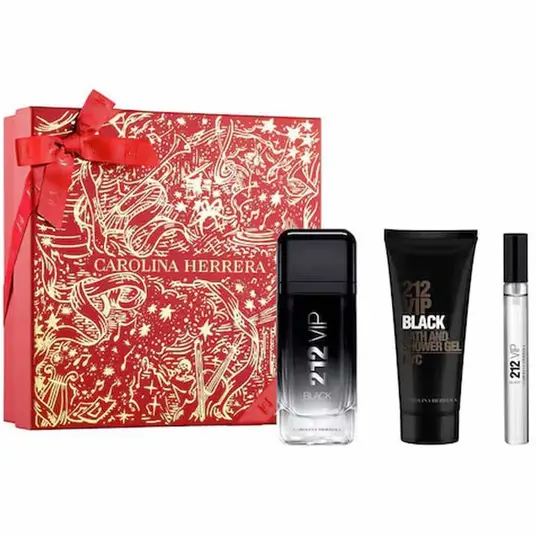 Komplekt meestele Carolina Herrera 212 VIP Black EDP 100 ml