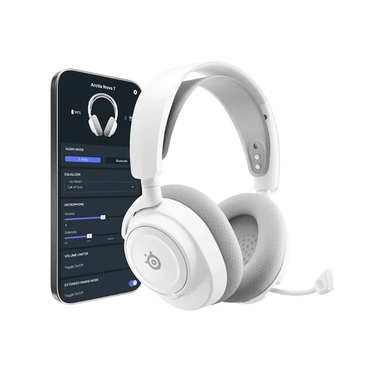 Kõrvaklapid SteelSeries Arctis Nova 7 Gen 2 White 61731